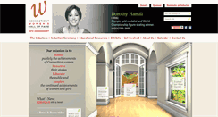 Desktop Screenshot of cwhf.org